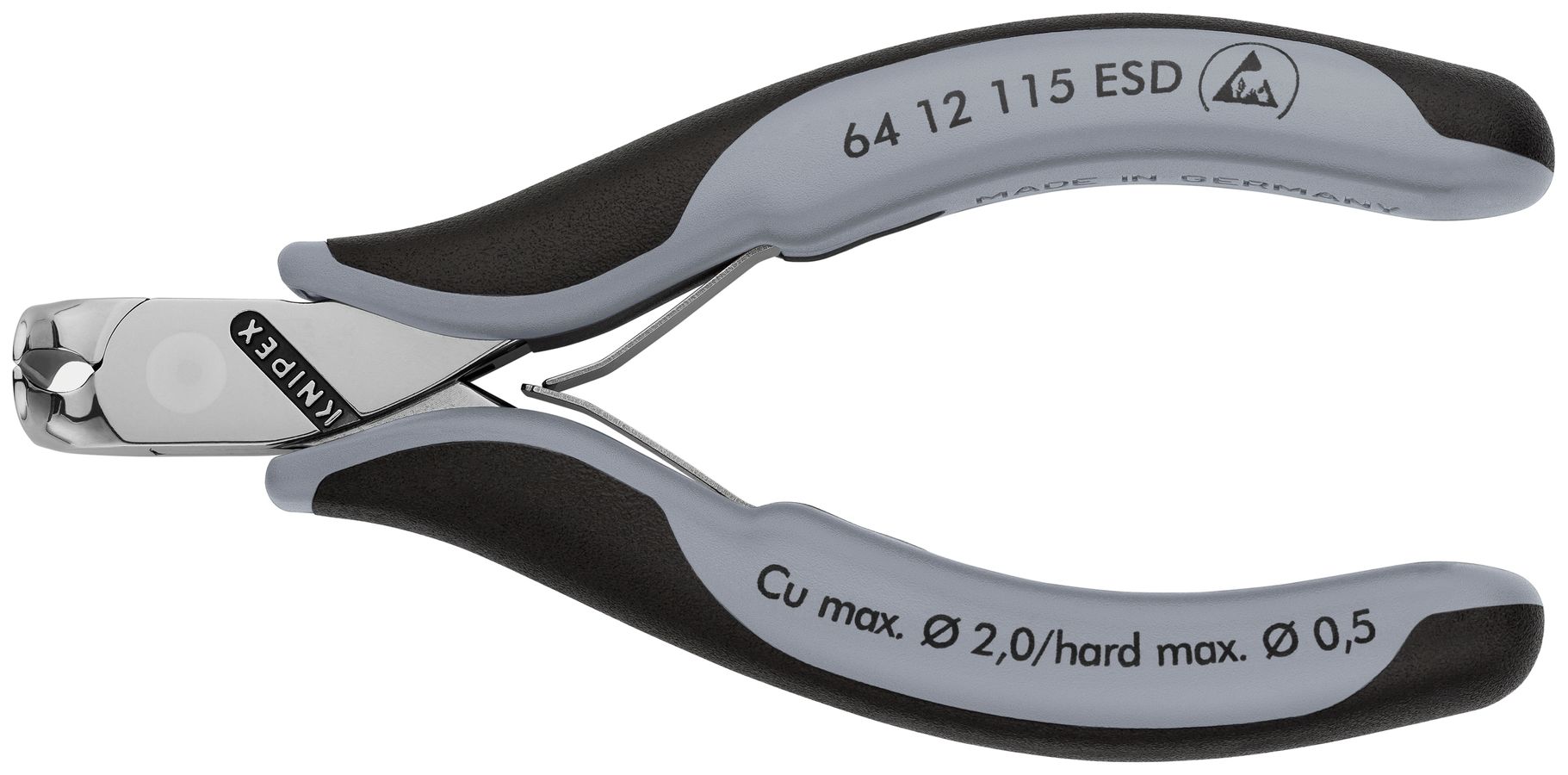 Electronics End Cutting Nippers-ESD Handles | KNIPEX Tools