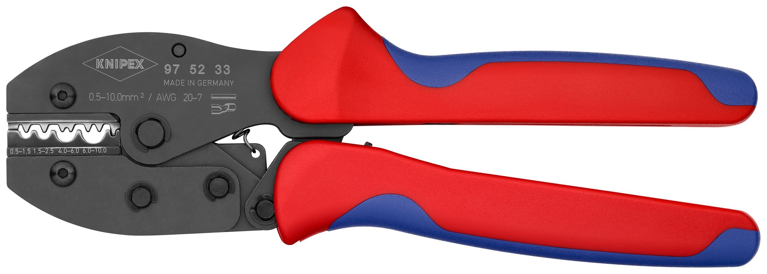 Crimping Pliers For Non-insulated Crimp Terminals, Tube and