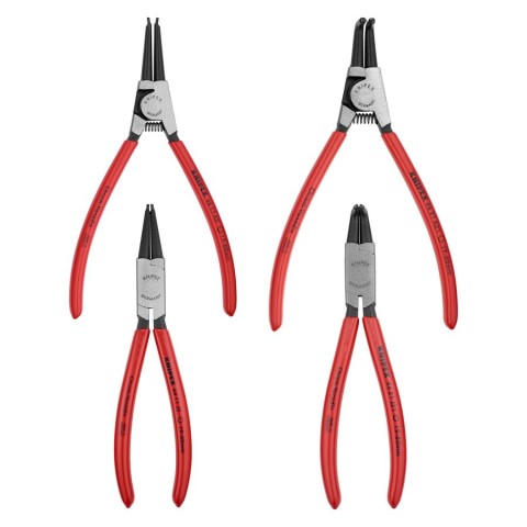 4 Pc Snap Ring Pliers Set in Tool Roll | KNIPEX Tools