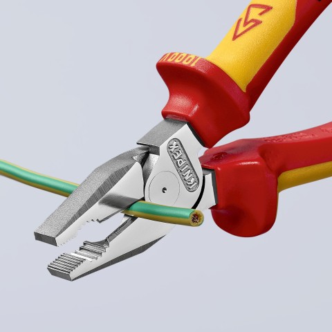 High Leverage Combination Pliers-1000V Insulated | KNIPEX Tools