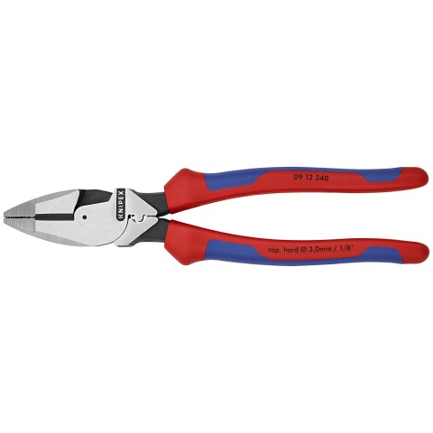 High Leverage Lineman's Pliers New England with Fish Tape Puller