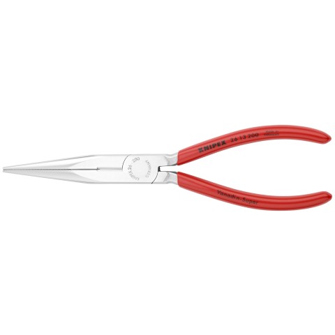 Knipex 8 Snipe Nose Side Cutting Pliers (Stork Beak Pliers) - Plastic Grip