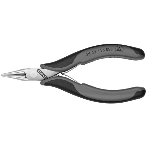 Electronics Pliers-Flat Tips, ESD Handles | KNIPEX Tools