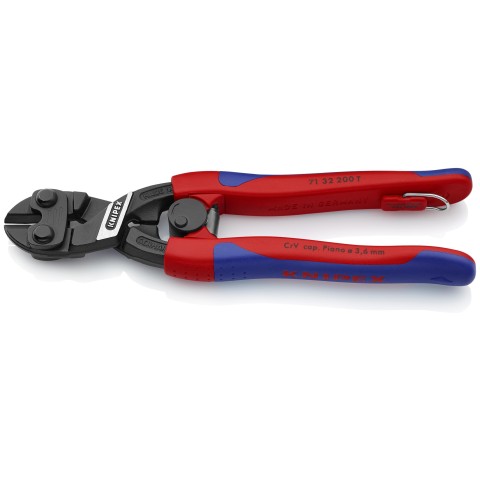 CoBolt® High Leverage Compact Bolt Cutter-Notched Blade-Tethered