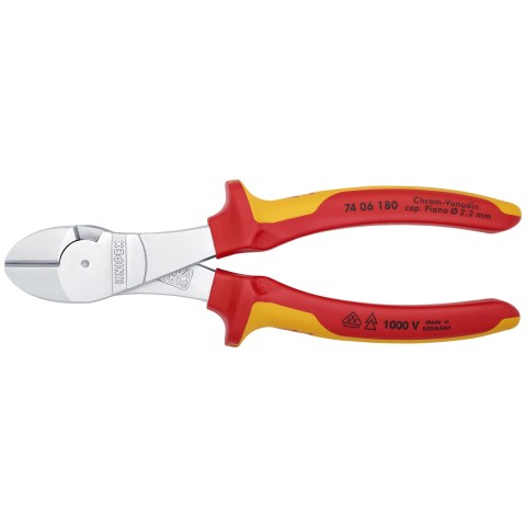 High Leverage Diagonal Cutters-Spring | Tools KNIPEX