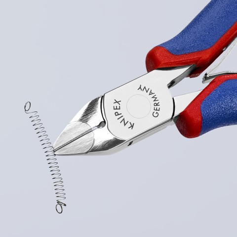 Electronics Diagonal Cutters-Carbide Metal Cutting Edges | KNIPEX