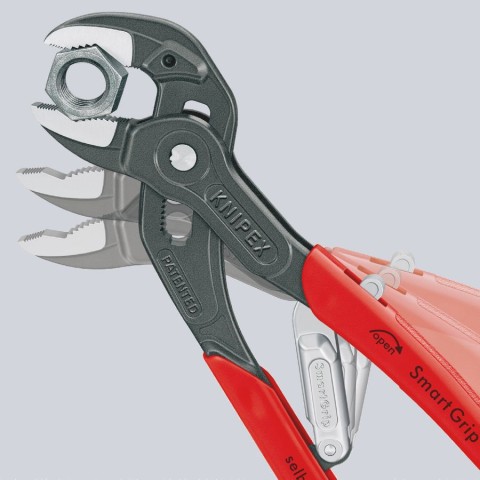 SmartGrip® Water Pump Pliers with Automatic Adjustment | KNIPEX Tools