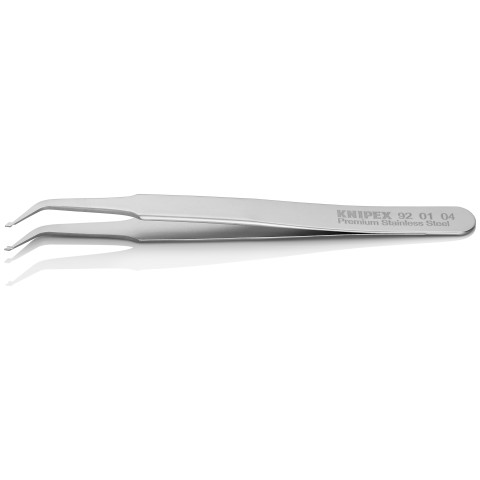 Knipex 92 31 10 ESD Premium Stainless Steel Precision Tweezers-45°Angled-Needle-Point Tips-ESD
