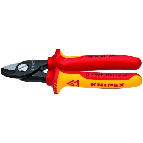 PINCE COUPE-CABLES 200MM Ø20MM 1000V - Knipex - 9516200