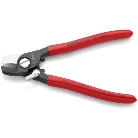 返品保証付 KNIPEX 9526-165 絶縁ケーブルカッター バネ付 1000V