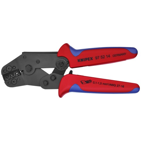 Crimping Pliers For Insulated Terminals, Plug Connectors and Butt