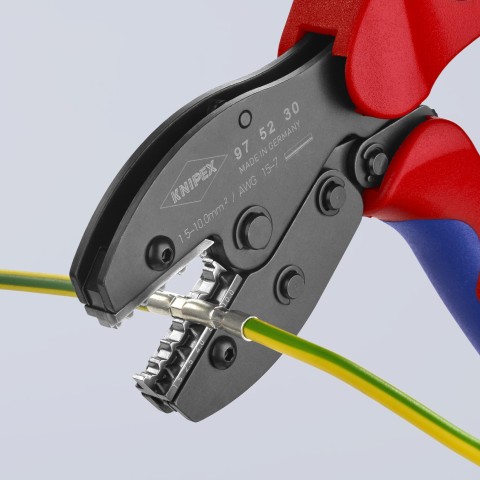 Crimping Pliers For Non-Insulated Crimp Connectors | KNIPEX Tools