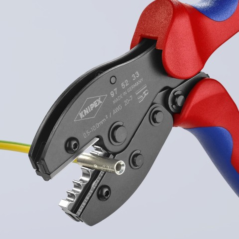 Crimping Pliers For Non-insulated Crimp Terminals, Tube and 