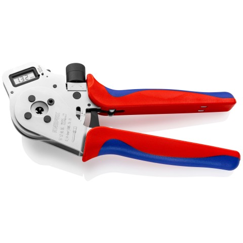 Digital Crimping Pliers - Four-Mandrel For Turned Contacts