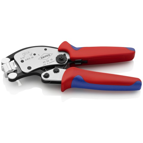 KNIPEX Twistor®16 Self-Adjusting Crimping Pliers For Wire Ferrules