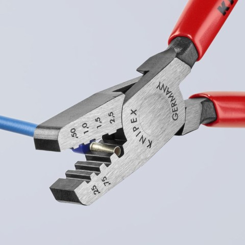 Crimping Pliers for Wire Ferrules | KNIPEX Tools