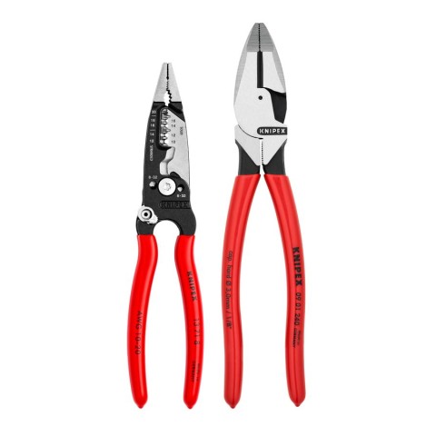 2 Pc Mini Pliers Set XS in Belt Pouch | KNIPEX Tools