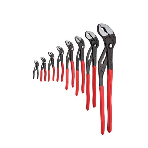 KNIPEX Cobra 3-Pack Tongue and Groove Plier Set with Soft Case in the Plier  Sets department at