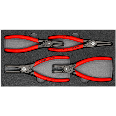 Set of pliers a foam tray | Knipex
